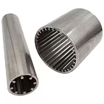 Customized Johnson Water Filter Pipe Wedge Wire Screen Tube