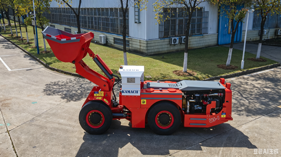 WJ-0.6 Underground wheel loader for extremely narrow tunnel profile (0.6m³ loading capacity）
